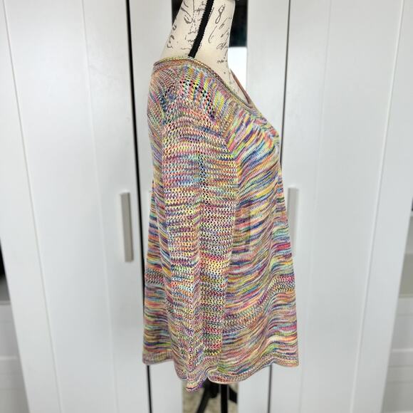 John Paul Richard Textured Knit Striped Sweater Size XXL - Picture 6 of 9